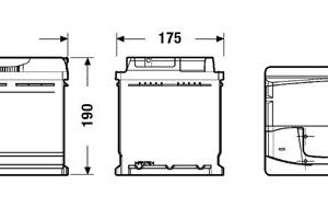 EXIDE EA1000 Starter battery