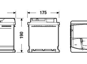 EXIDE EA900 Startera akumulators