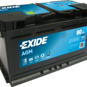 EXIDE EK800 Starterio akumuliatorius