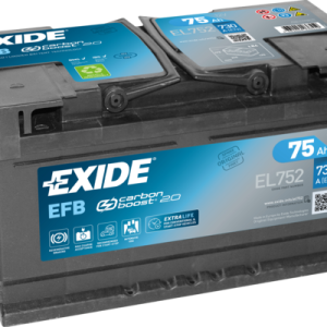 EXIDE EL752 Starterio akumuliatorius