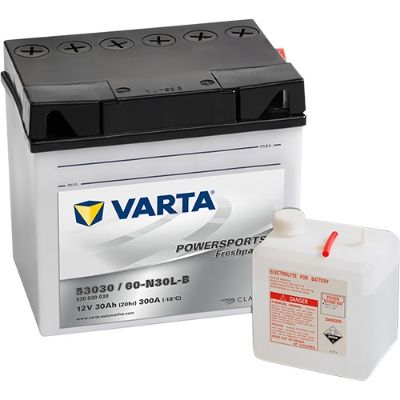 Стартерная батарея VARTA 530030030A514
