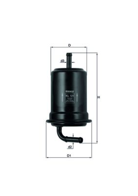 KNECHT KL 121 Топливный фильтр