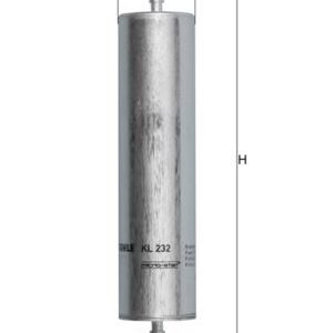 KNECHT KL 232 Fuel filter