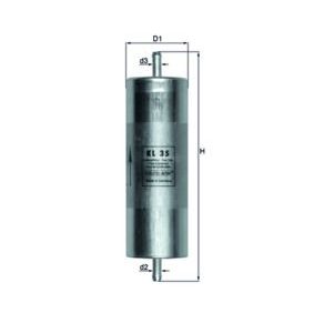 KNECHT KL 35 Fuel filter