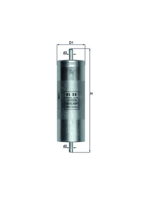 KNECHT KL 35 kütusefilter