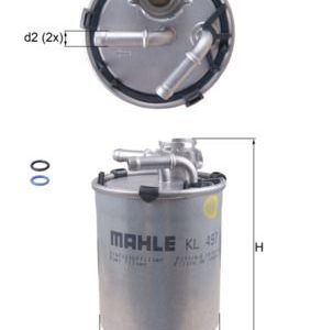 KNECHT KL 497D Fuel filter