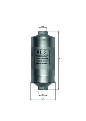 KNECHT KL 5 Топливный фильтр