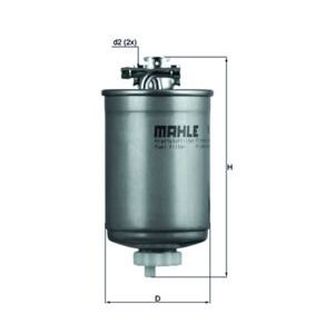 KNECHT KL 77 Fuel filter