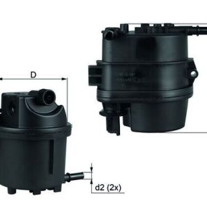 KNECHT KL 779 Kuro filtras