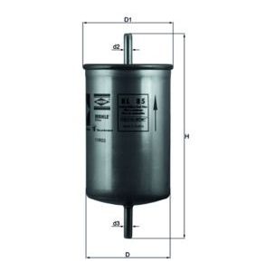 KNECHT KL 85 Fuel filter