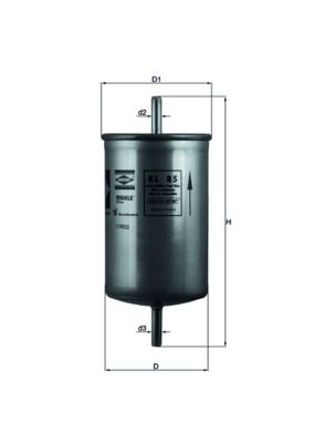 KNECHT KL 85 Топливный фильтр
