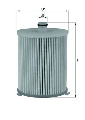 KNECHT KX 245/4D Топливный фильтр