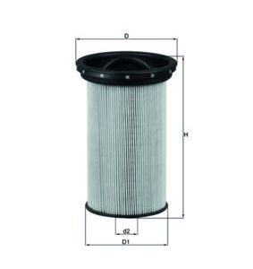KNECHT KX 69 Kuro filtras