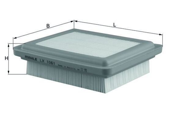 KNECHT LX 1061 Воздушный фильтр