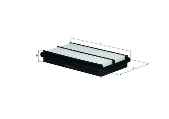 KNECHT LX 1075 Воздушный фильтр