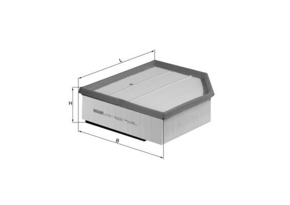 KNECHT LX 1289/1 Воздушный фильтр