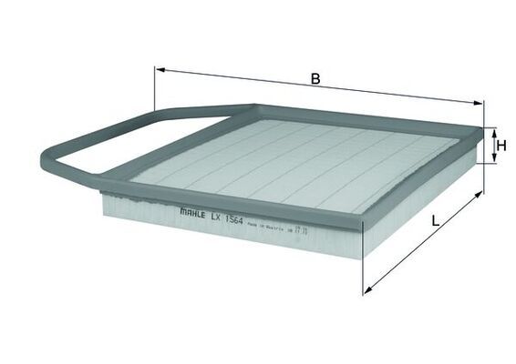 KNECHT LX 1564 Oro filtras