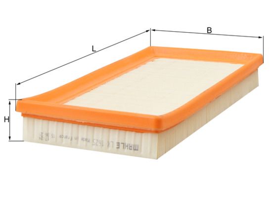 KNECHT LX 1625 Воздушный фильтр