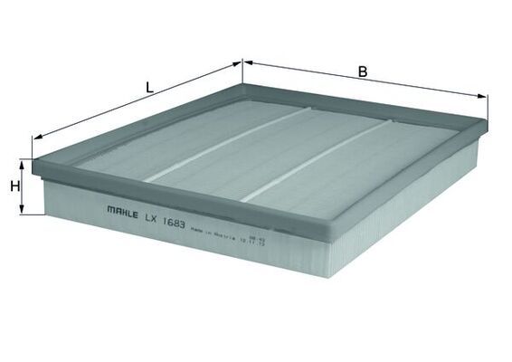 KNECHT LX 1683 Воздушный фильтр