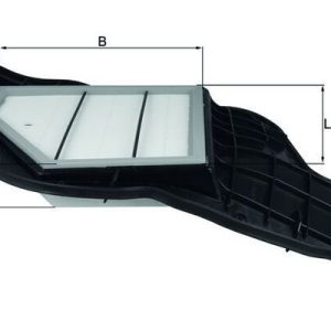 KNECHT LX 1684/5 Oro filtras