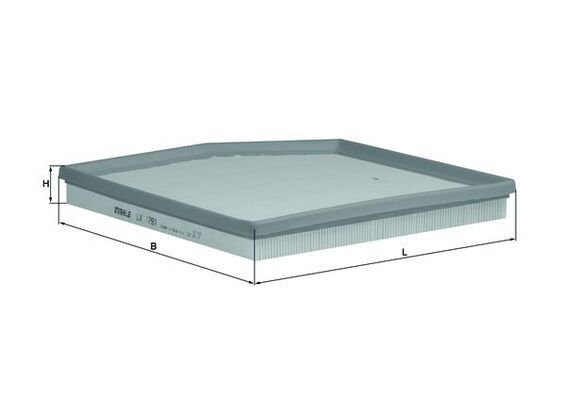 KNECHT LX 1791 Воздушный фильтр