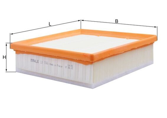 KNECHT LX 1846 Воздушный фильтр