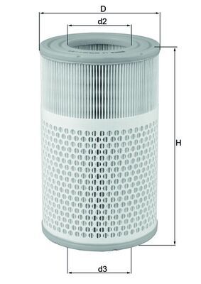 KNECHT LX 2079 Воздушный фильтр