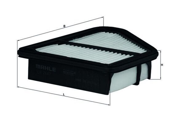 KNECHT LX 2647 Воздушный фильтр
