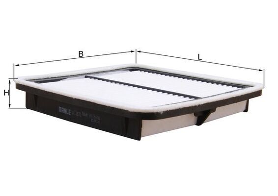 KNECHT LX 2672 Воздушный фильтр