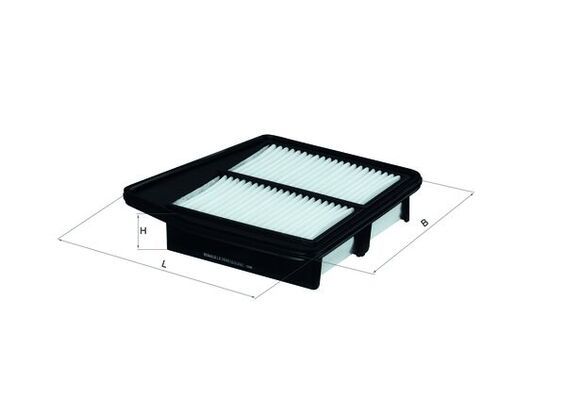 KNECHT LX 2835 Воздушный фильтр