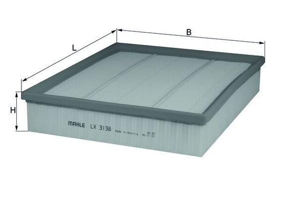 KNECHT LX 3138 Воздушный фильтр
