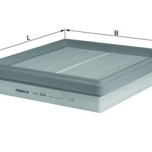 KNECHT LX 328 Air filter