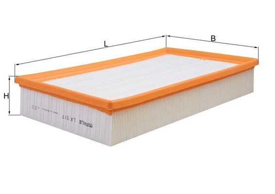 KNECHT LX 517 Воздушный фильтр