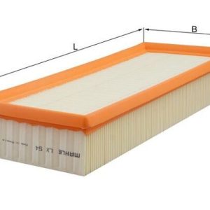KNECHT LX 54 Gaisa filtrs