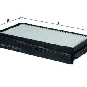 KNECHT LX 667 Air filter