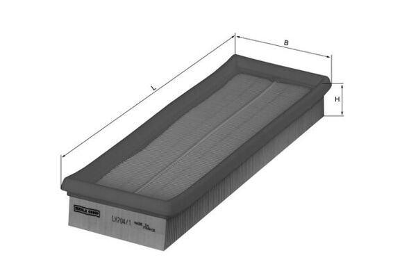 KNECHT LX 704/1 Oro filtras