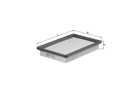 KNECHT LX 790 Воздушный фильтр