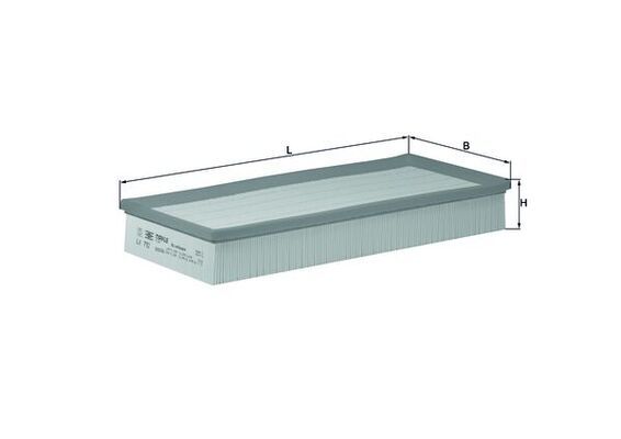 KNECHT LX 792 Воздушный фильтр
