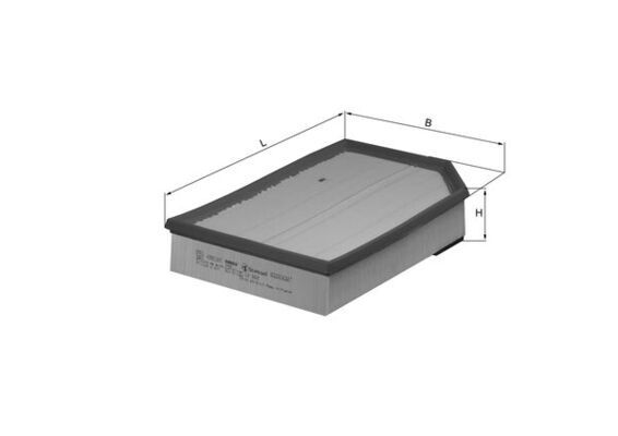 KNECHT LX 868 Воздушный фильтр