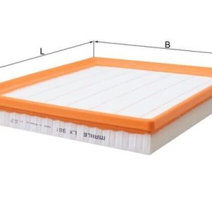 KNECHT LX 981 Gaisa filtrs