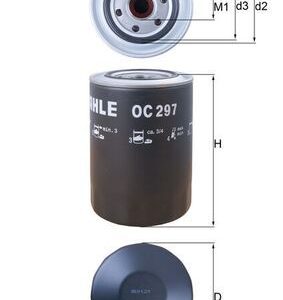 KNECHT OC 297 Alyvos filtras