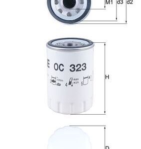 KNECHT OC 323 Oil filter