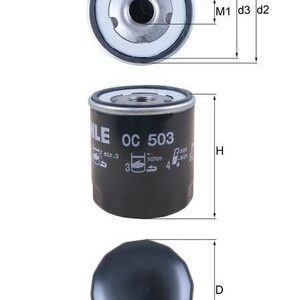 KNECHT OC 503 Eļļas filtrs