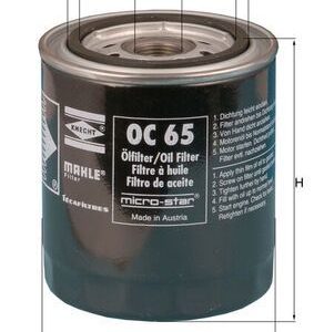KNECHT OC 65 Eļļas filtrs