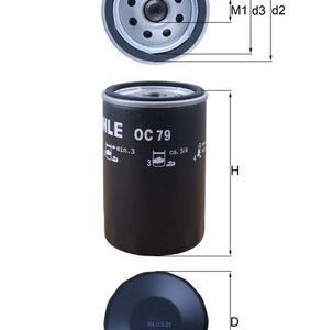 KNECHT OC 79 Alyvos filtras