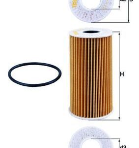 KNECHT OX 441D Eļļas filtrs