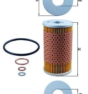 KNECHT OX 47D Alyvos filtras