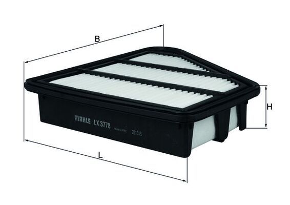 KNECHT LX 3778 Воздушный фильтр
