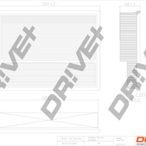 Dr!ve+ DP1110.10.0067 Oro filtras