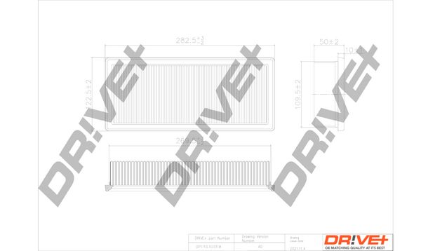 Dr!ve+ DP1110.10.0118 Воздушный фильтр